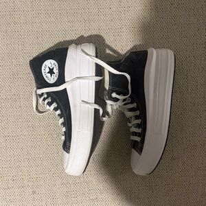 platform high top converse